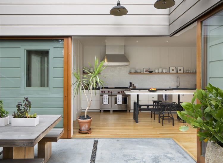 Ide desain dapur terbuka minimalis