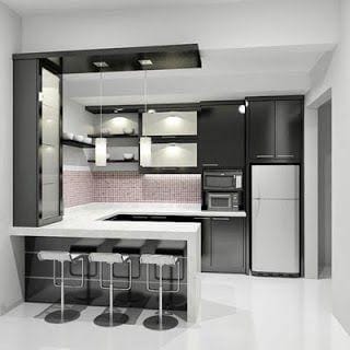 Lemari Dapur Minimalis Modern