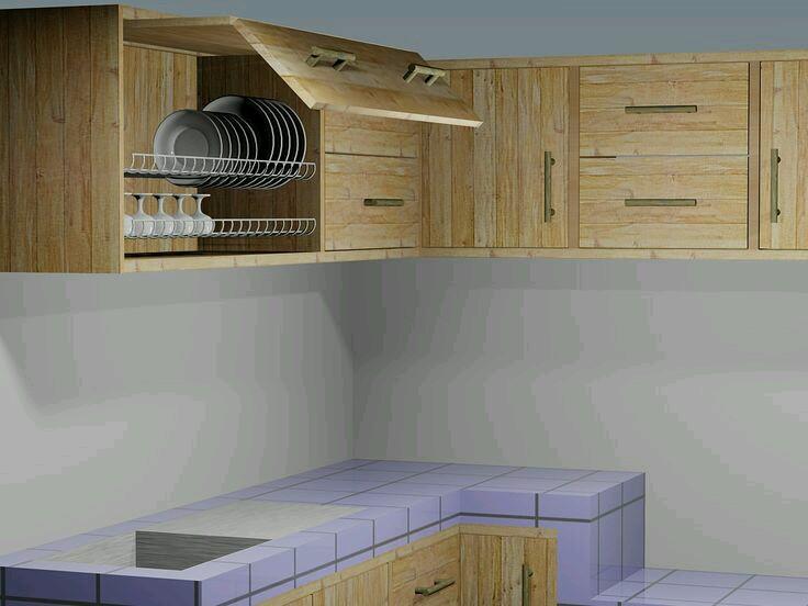 Model Lemari Gantung Dapur