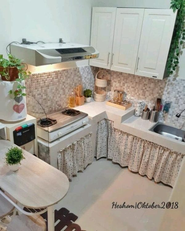 Dapur Tanpa Kitchen Set