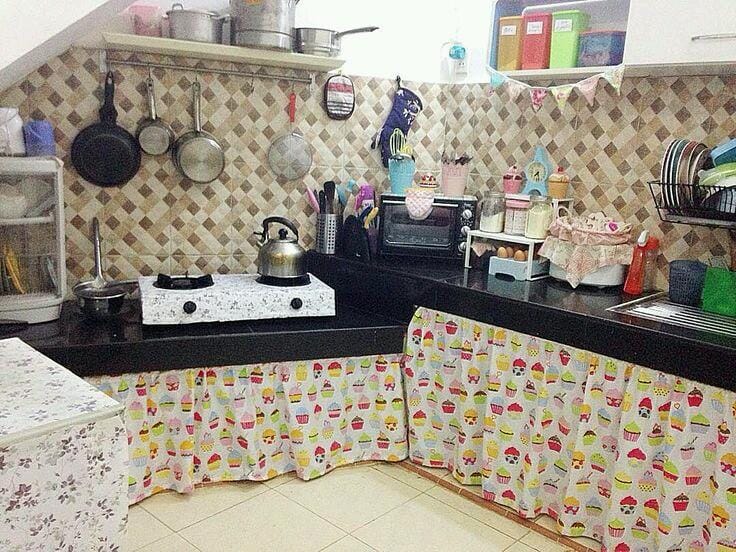 Dapur Tanpa Kitchen Set