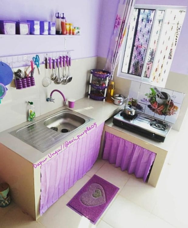 Denah Dapur Minimalis